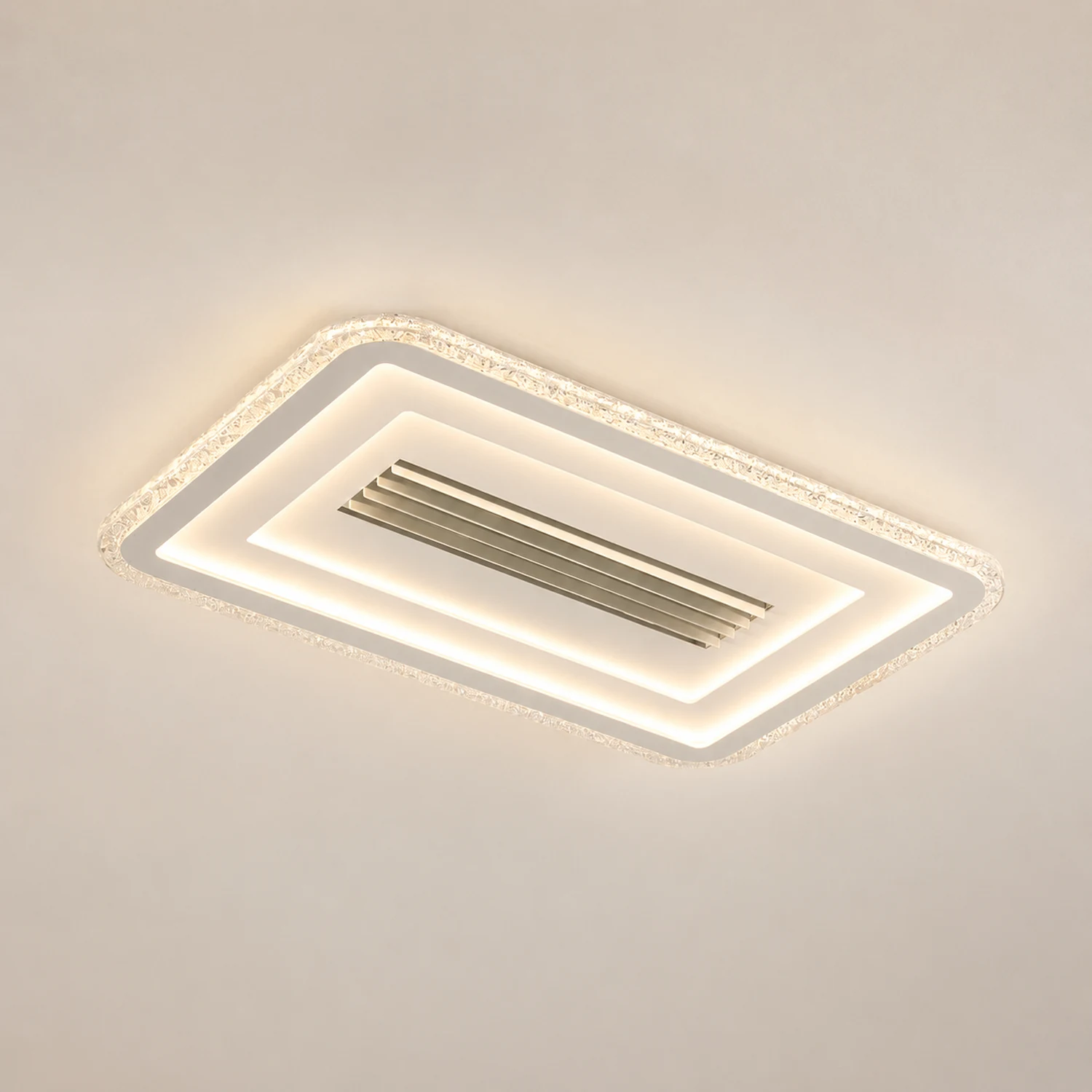 Acrylic Ultrathin Rectangle Ceiling Lamp - Lumpaz