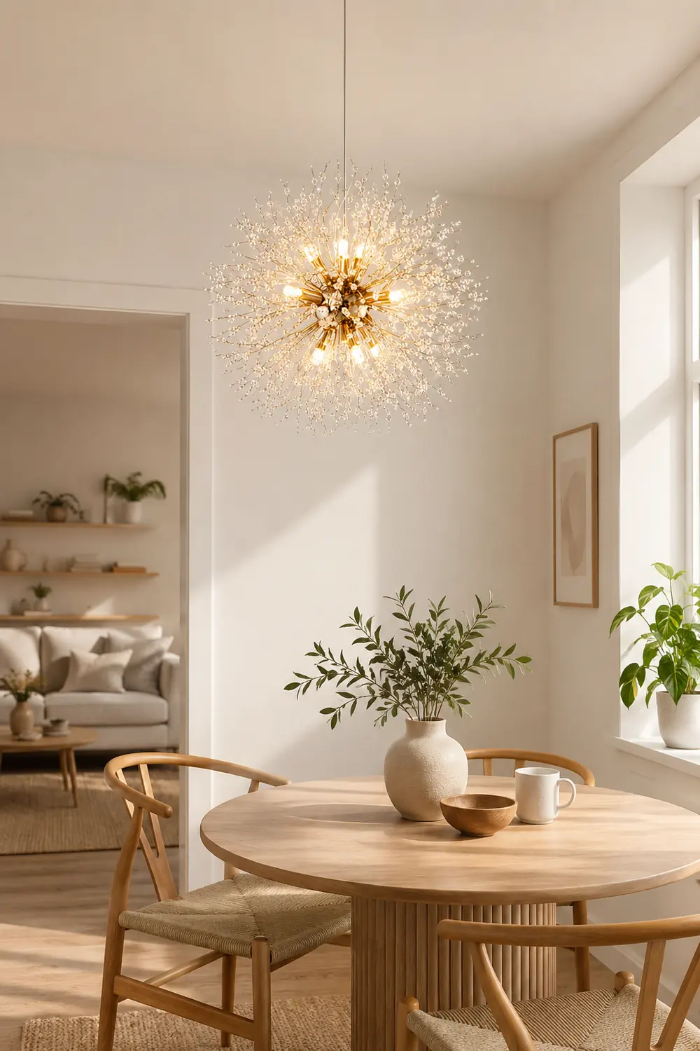 Crystal Dandelion Chandelier - Lumpaz