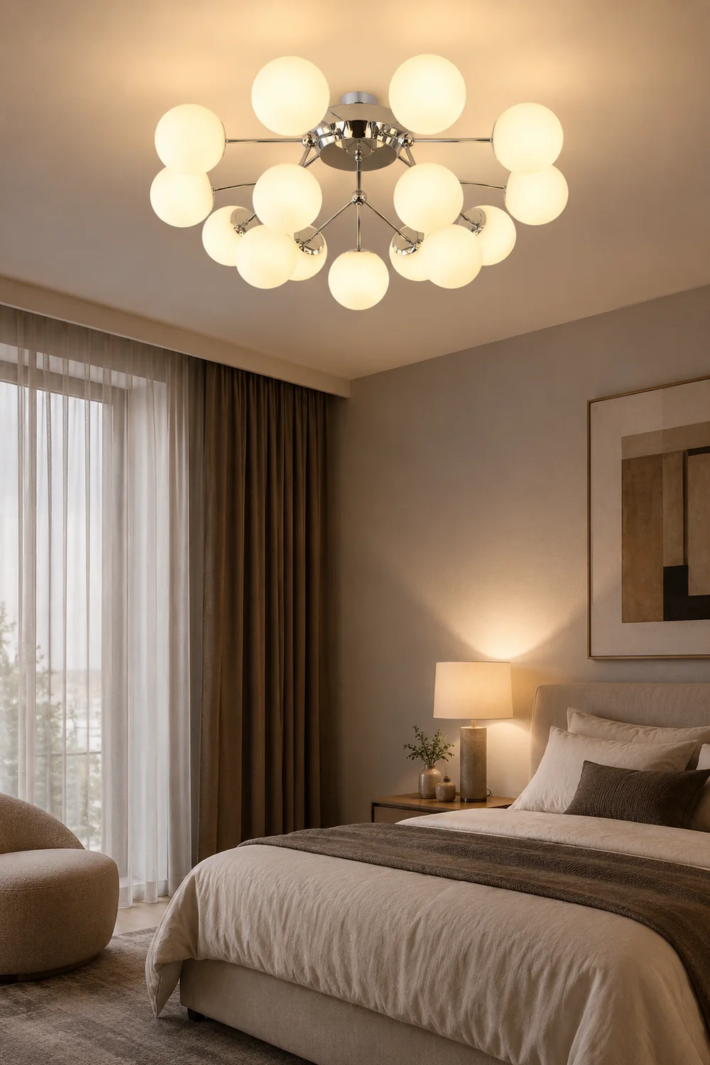 Glass Balls Cluster Ceiling Lamp - Lumpaz