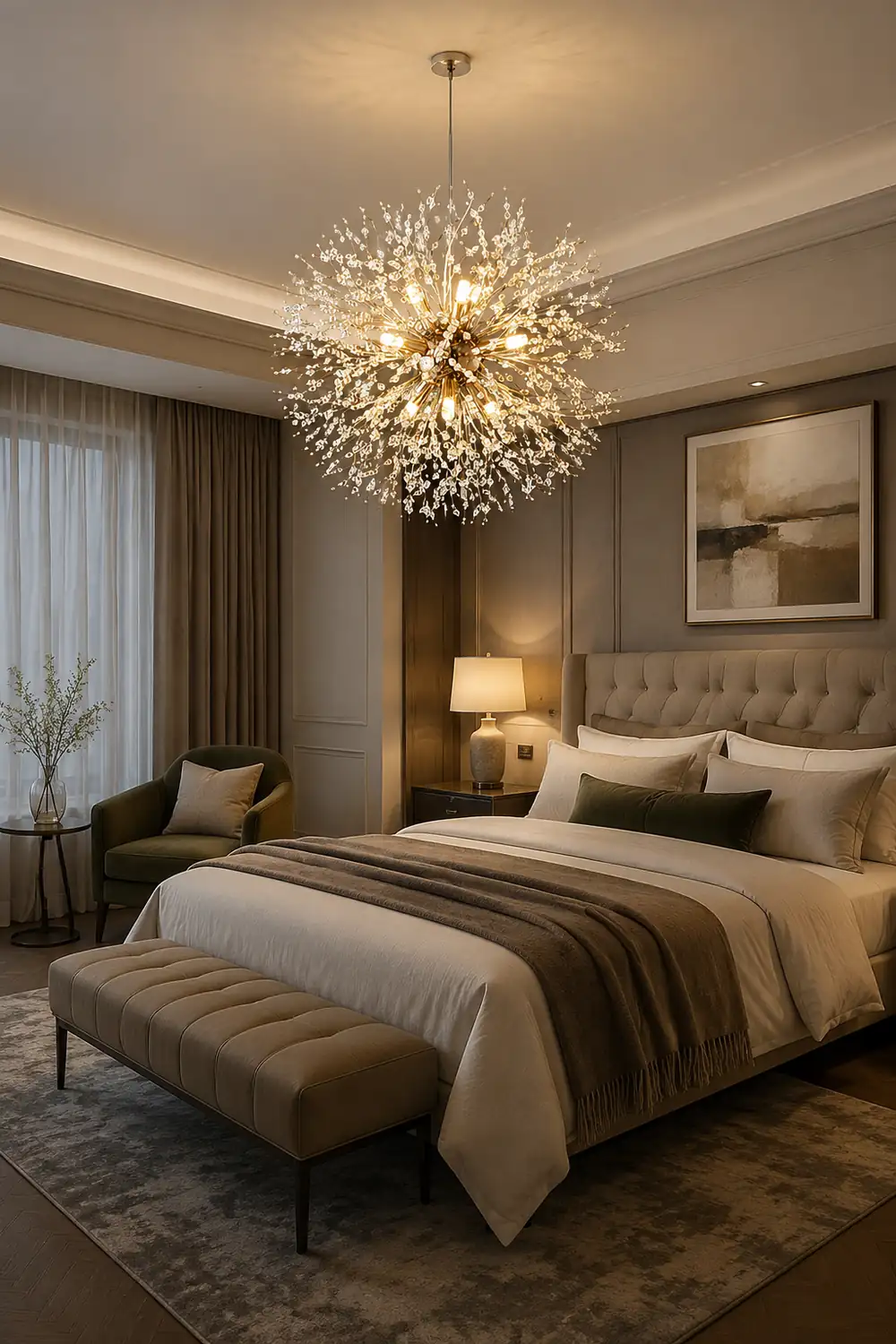 Crystal Dandelion Chandelier - Lumpaz