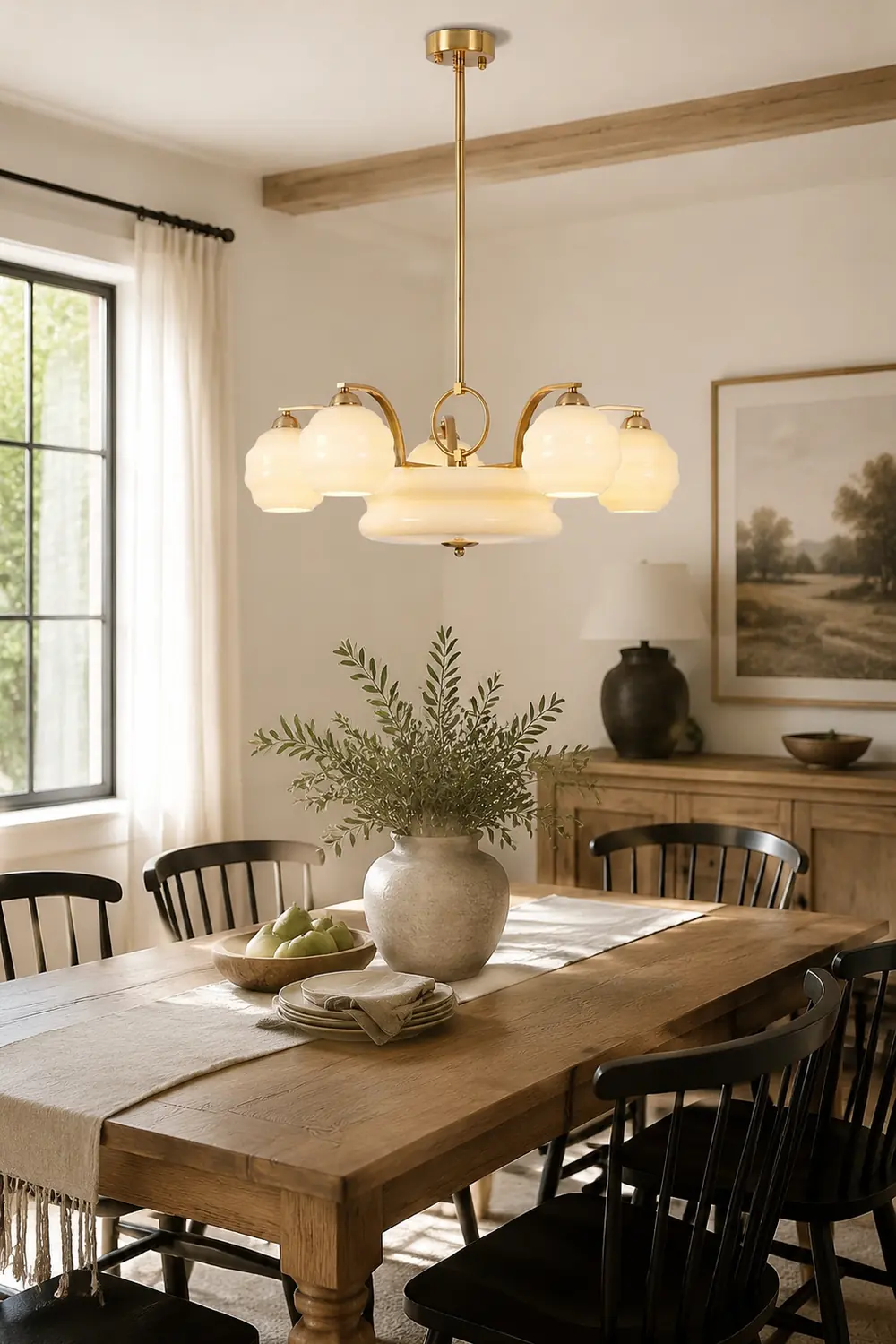 Art Deco Vintage Chandelier - Lumpaz