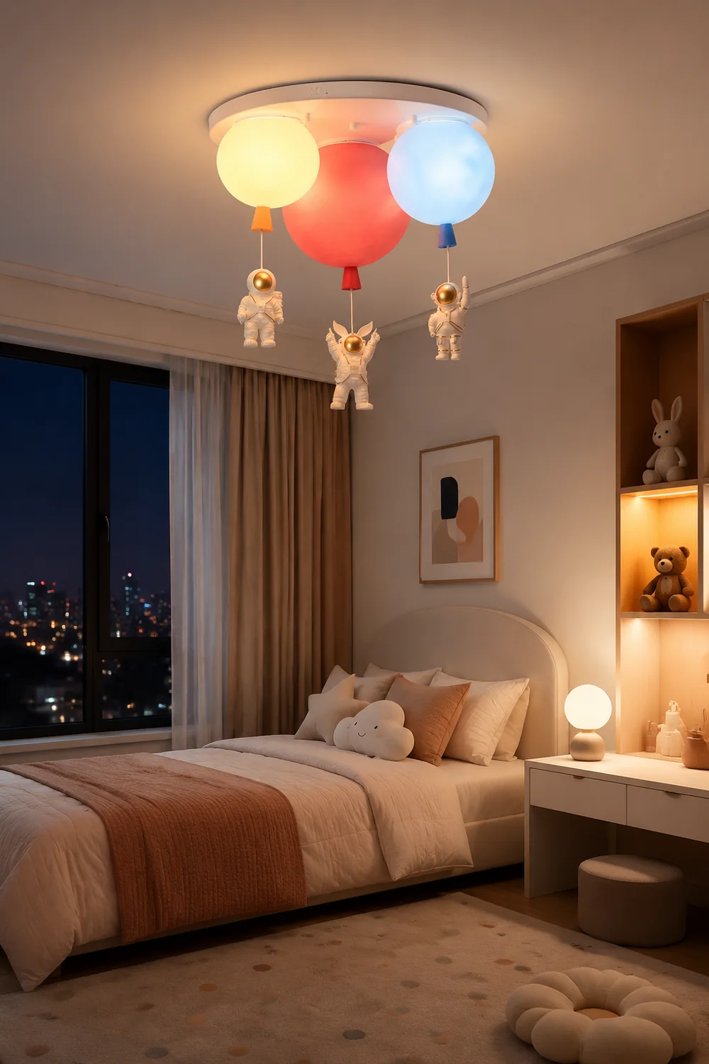 Frosted Balloon Combination Ceiling Lamp - Lumpaz