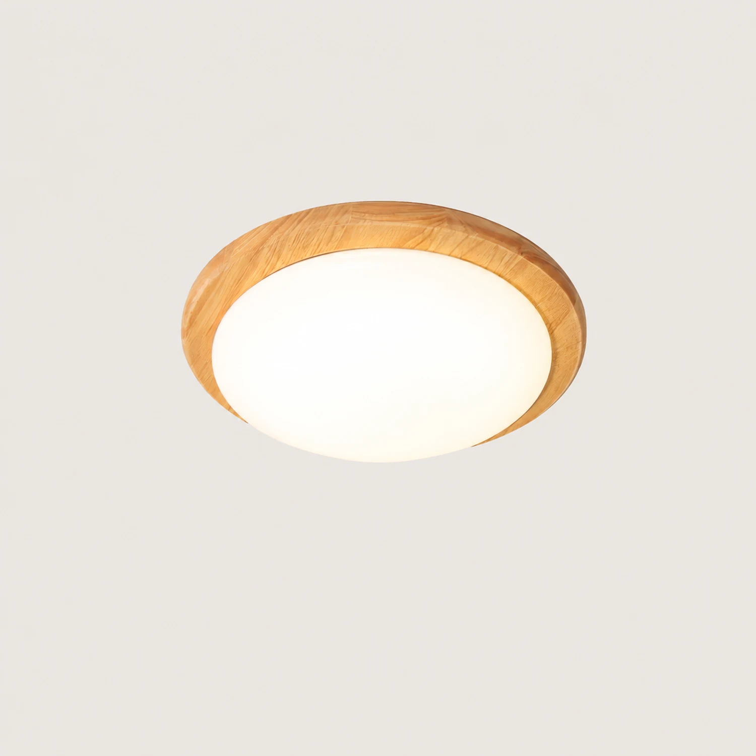 Drum Wood Ceiling Lamp - Lumpaz