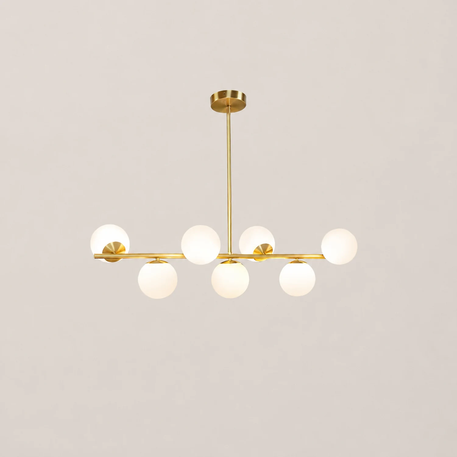 Sphere & Stem Chandelier - Lumpaz