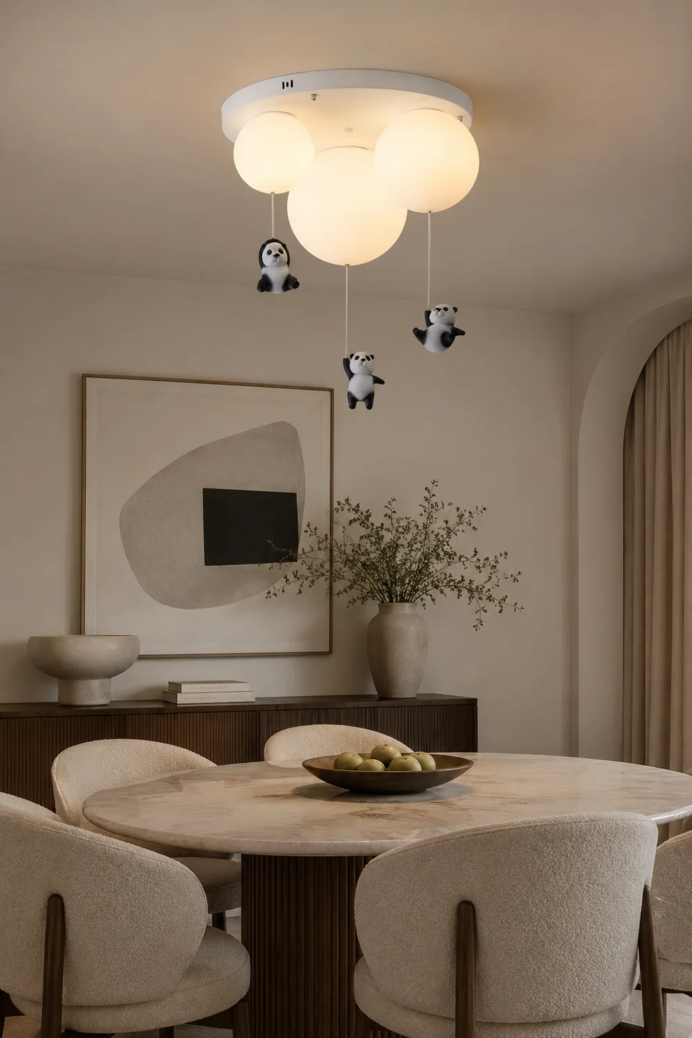 Panda Ceiling Lamp - Lumpaz