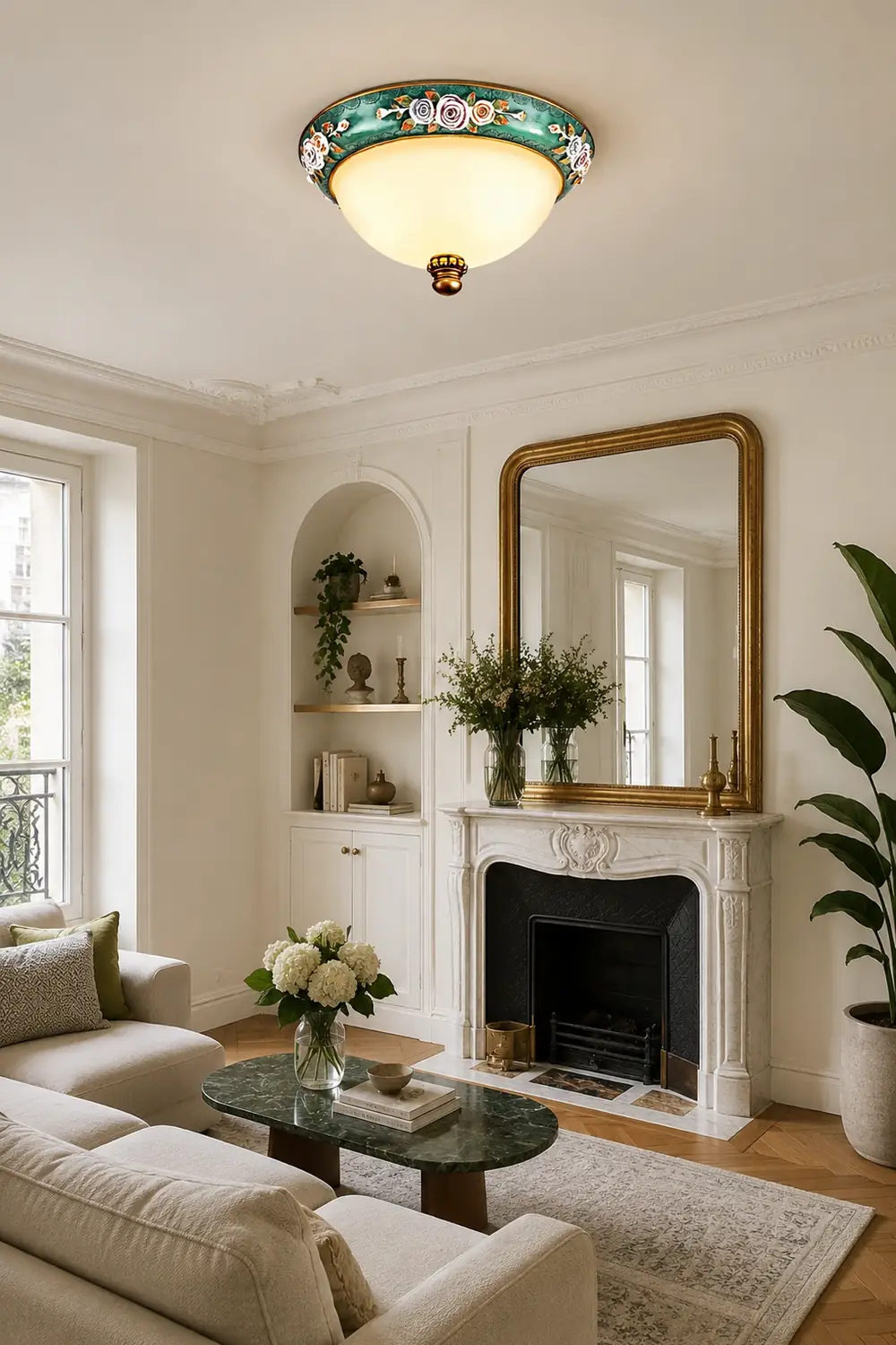 Pastoral Bowl Ceiling Light - Lumpaz