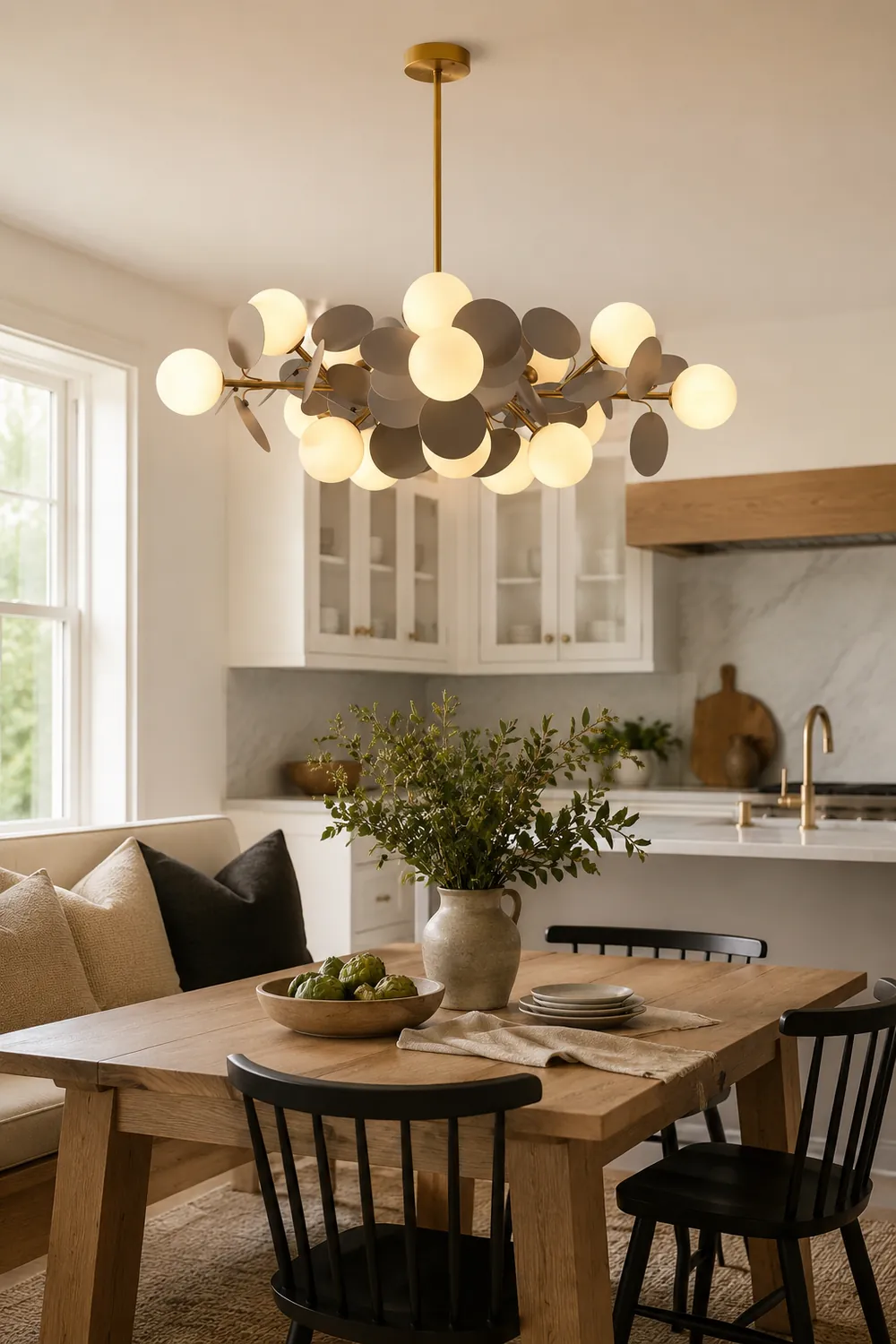 Off White Tree Chandelier - Lumpaz