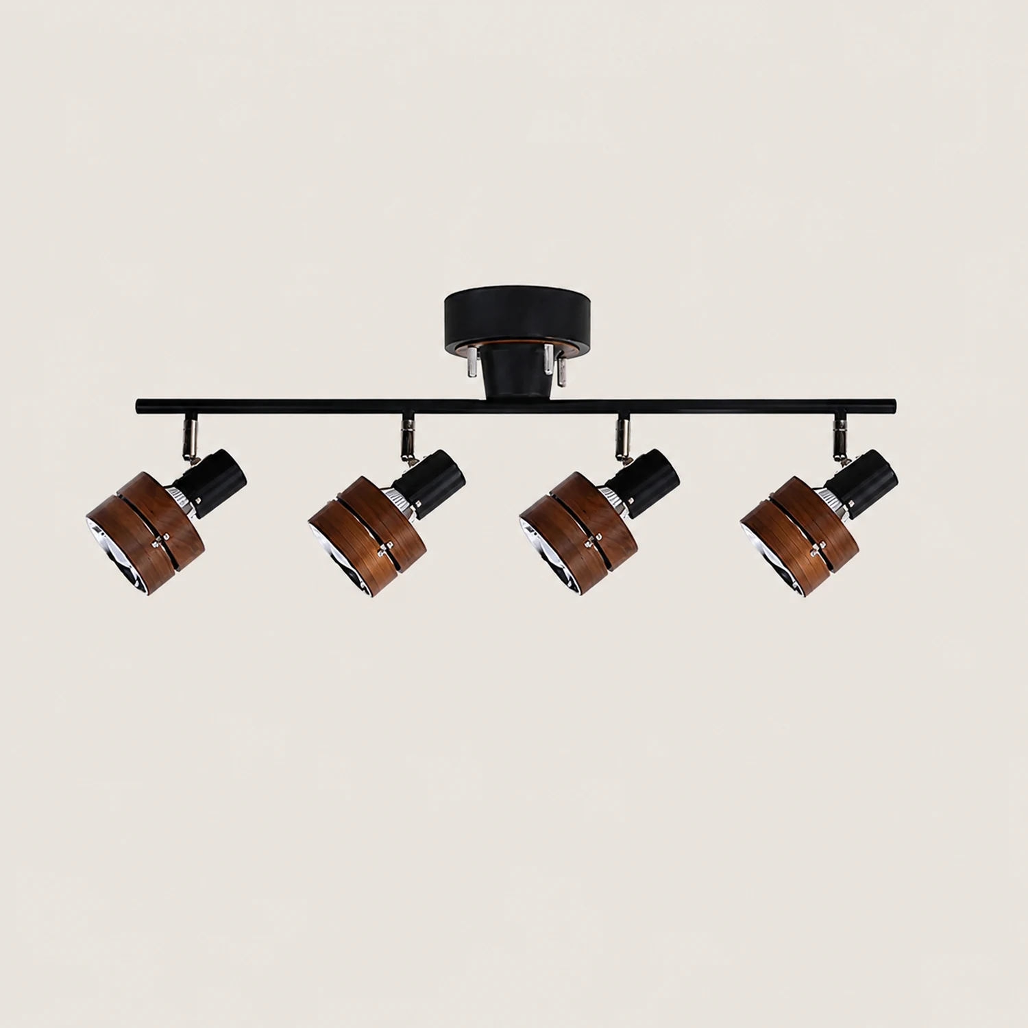 Wooden Adjustable Spot Ceiling Lamp - Lumpaz