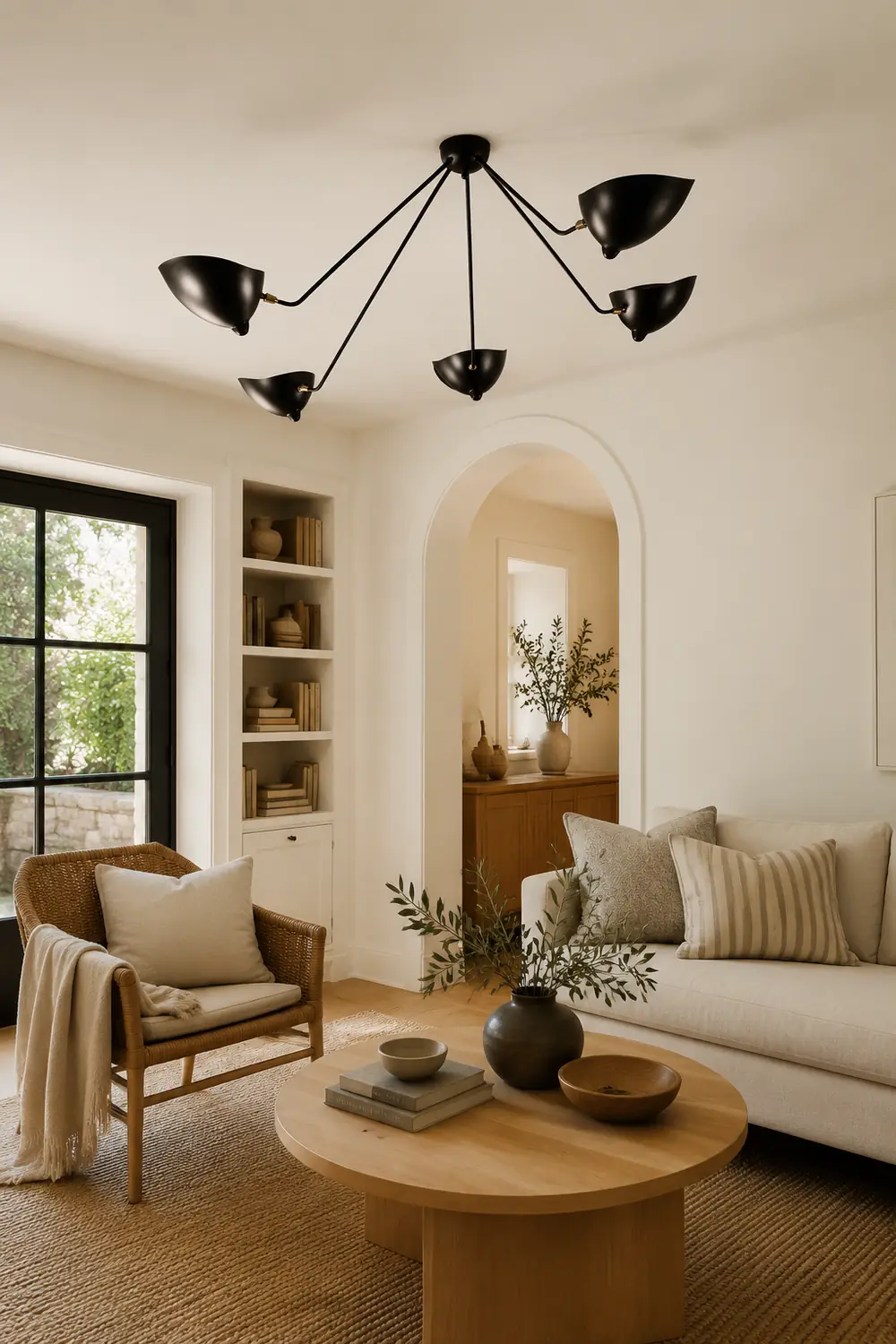 Serge Mouille Ceiling Lamp B - Lumpaz