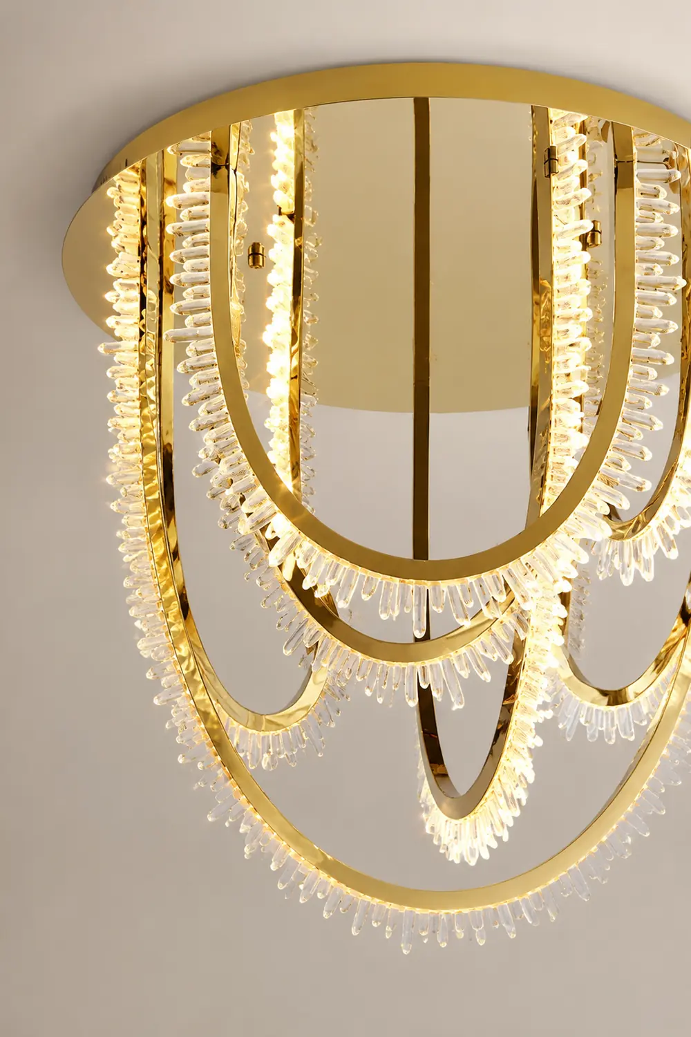 Crystal Corde Ceiling Light - Lumpaz