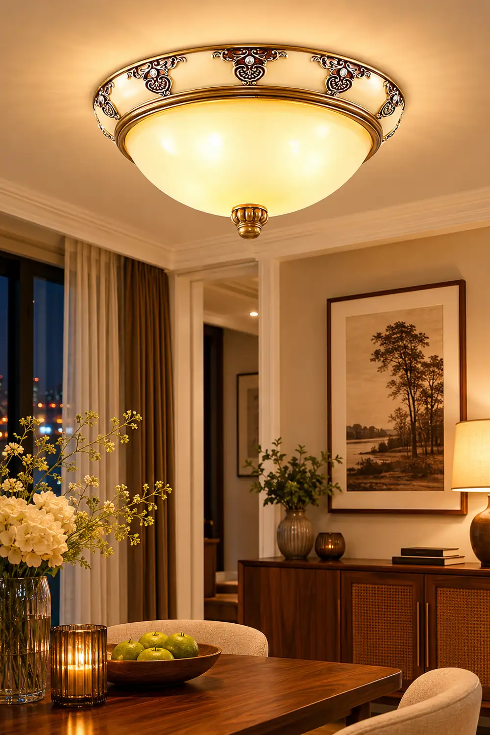 Brahm Flush Ceiling Light - Lumpaz