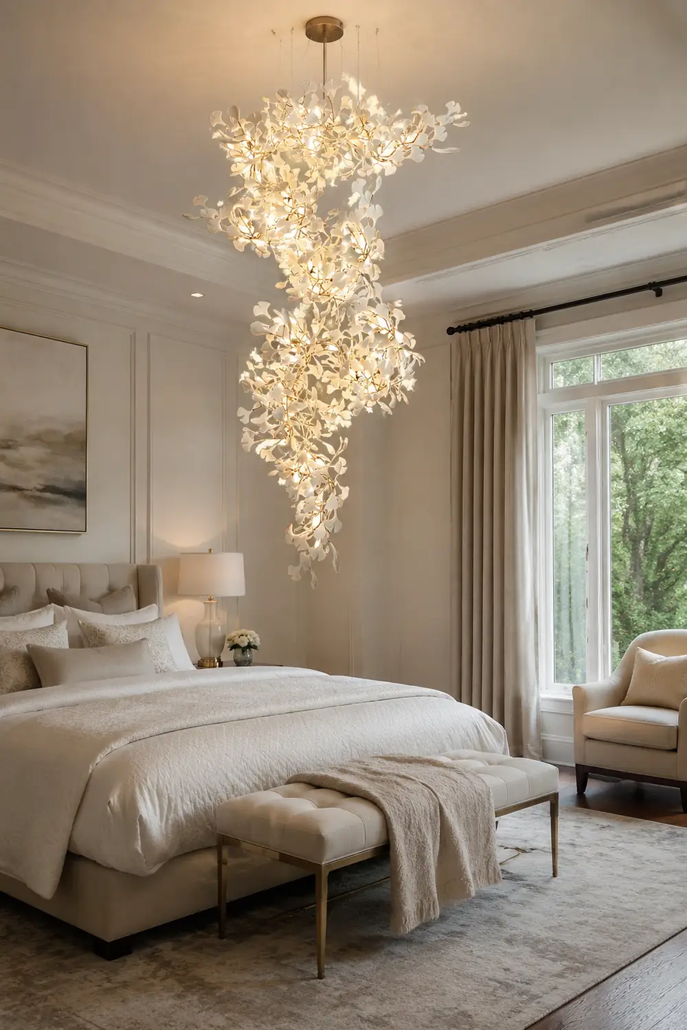 Gingko Chandelier F - Lumpaz