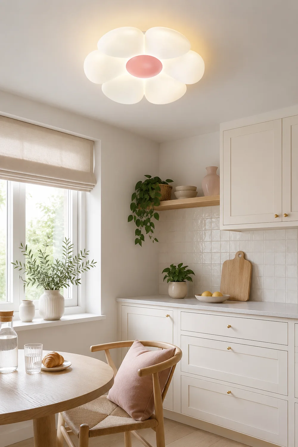 Six-leaf Flower Kids Room Ceiling Lamp - Lumpaz
