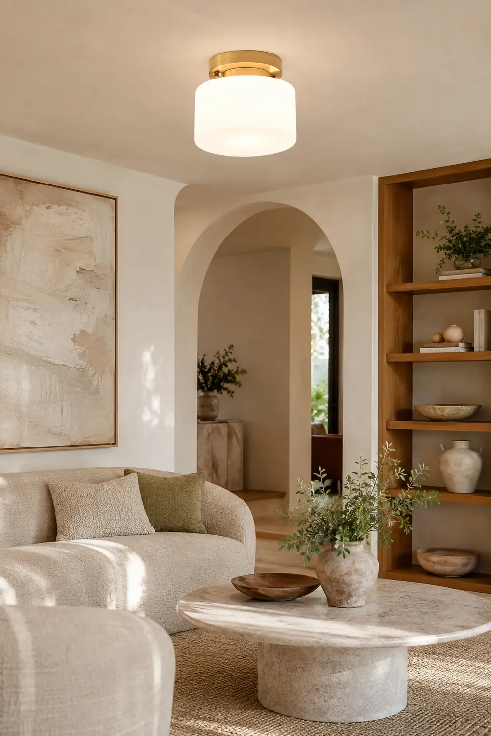 Clinio Flush Mount Ceiling Light - Lumpaz