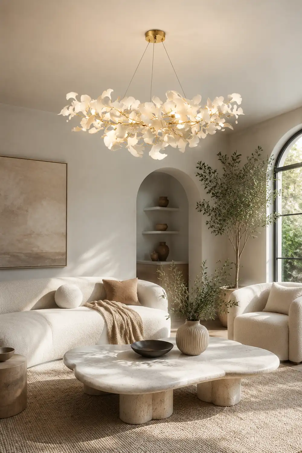 Gingko Chandelier B - Lumpaz