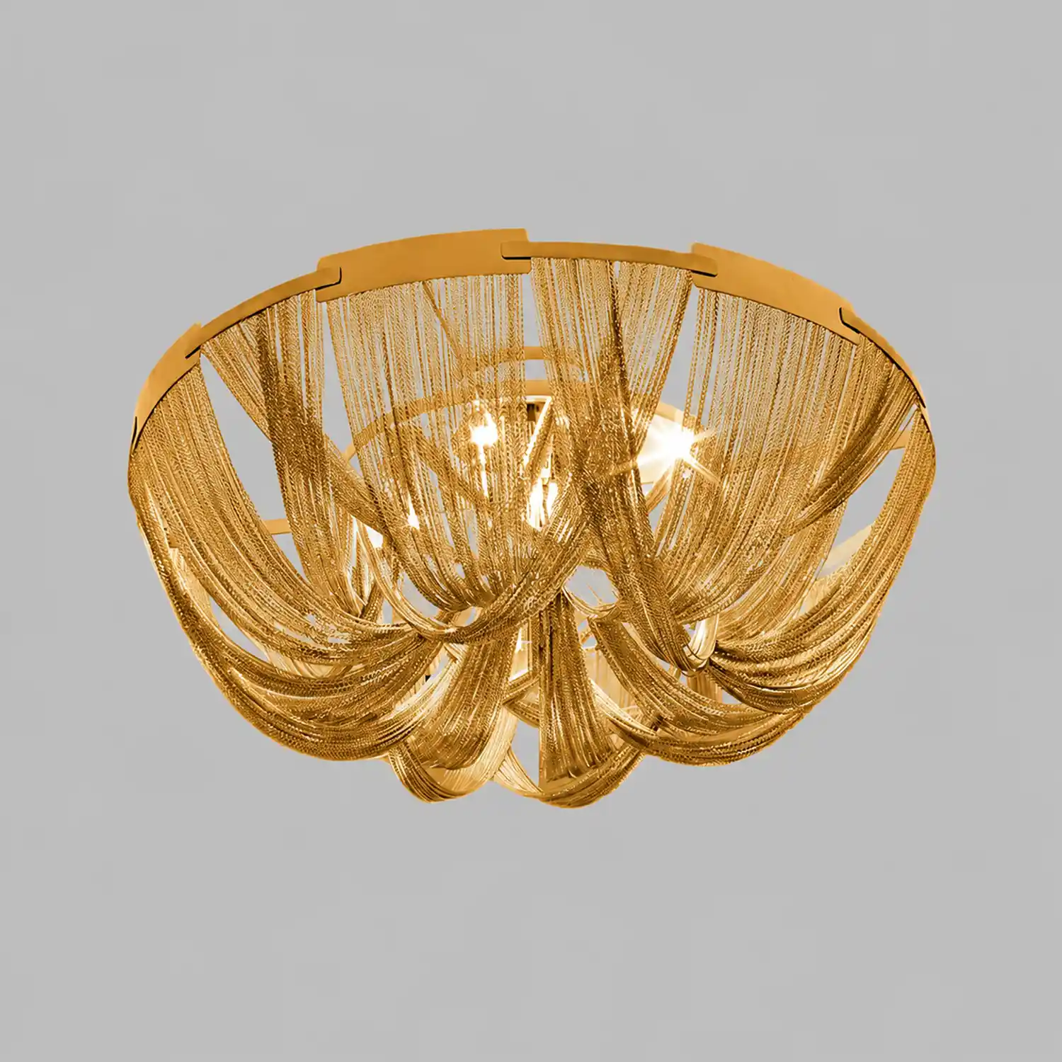 Tassel Aluminum Chain Ceiling Light - Lumpaz