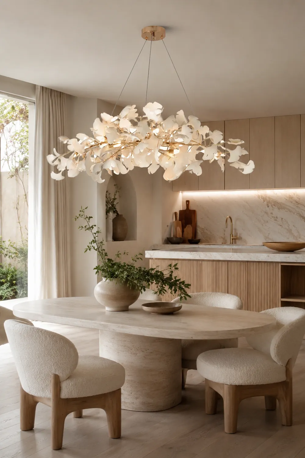 Gingko Chandelier N - Lumpaz