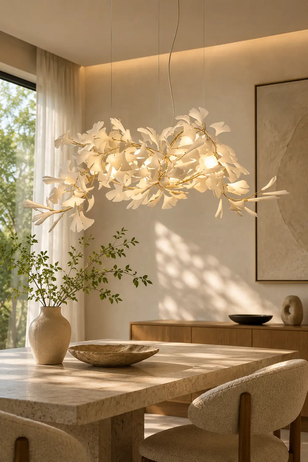 Gingko Chandelier G - Lumpaz