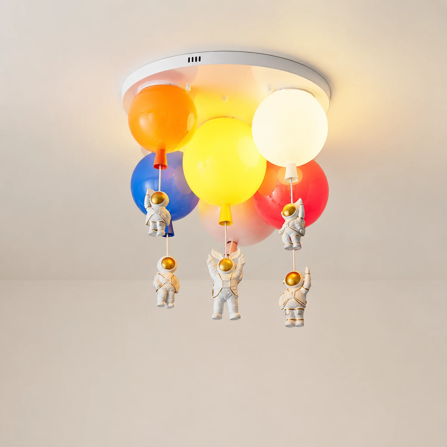 Astronaut Glossy Balloon Ceiling Lamp - Lumpaz