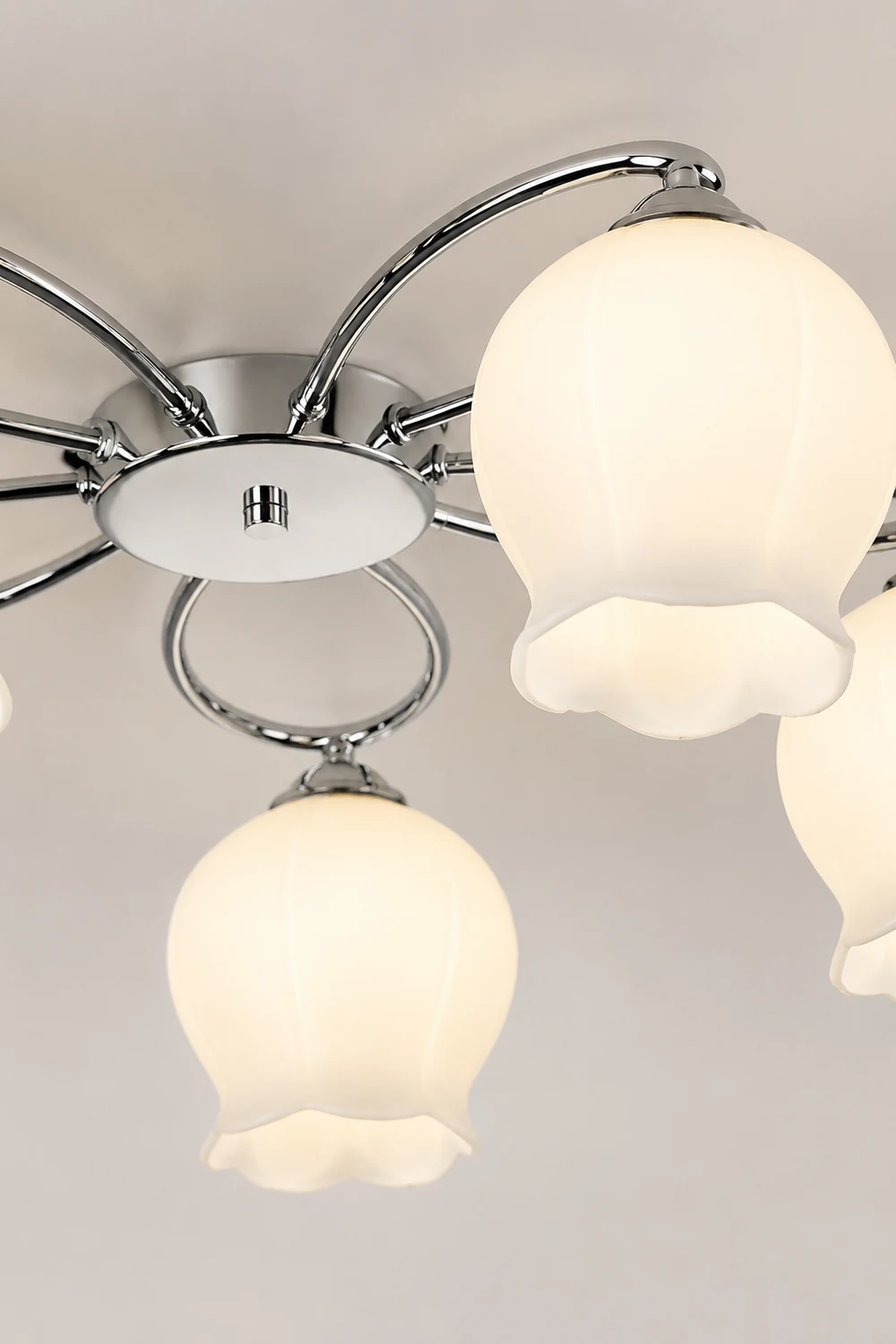 Floral Glass Ceiling Lamp - Lumpaz