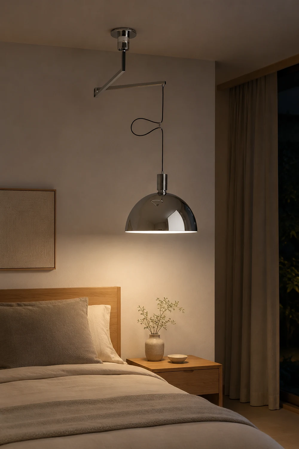 Swing Dome Pendant Light - Lumpaz