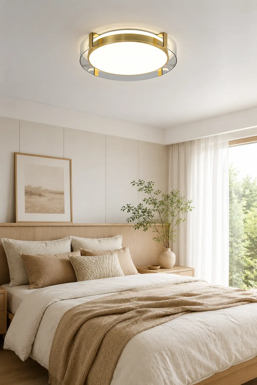 Round Low Profile Ceiling Light - Lumpaz