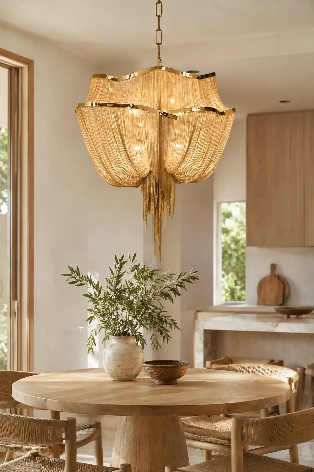 Chains Shimmering Chandelier - Lumpaz