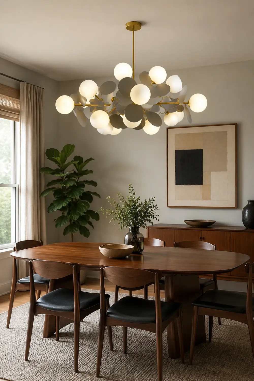 Off White Tree Chandelier - Lumpaz