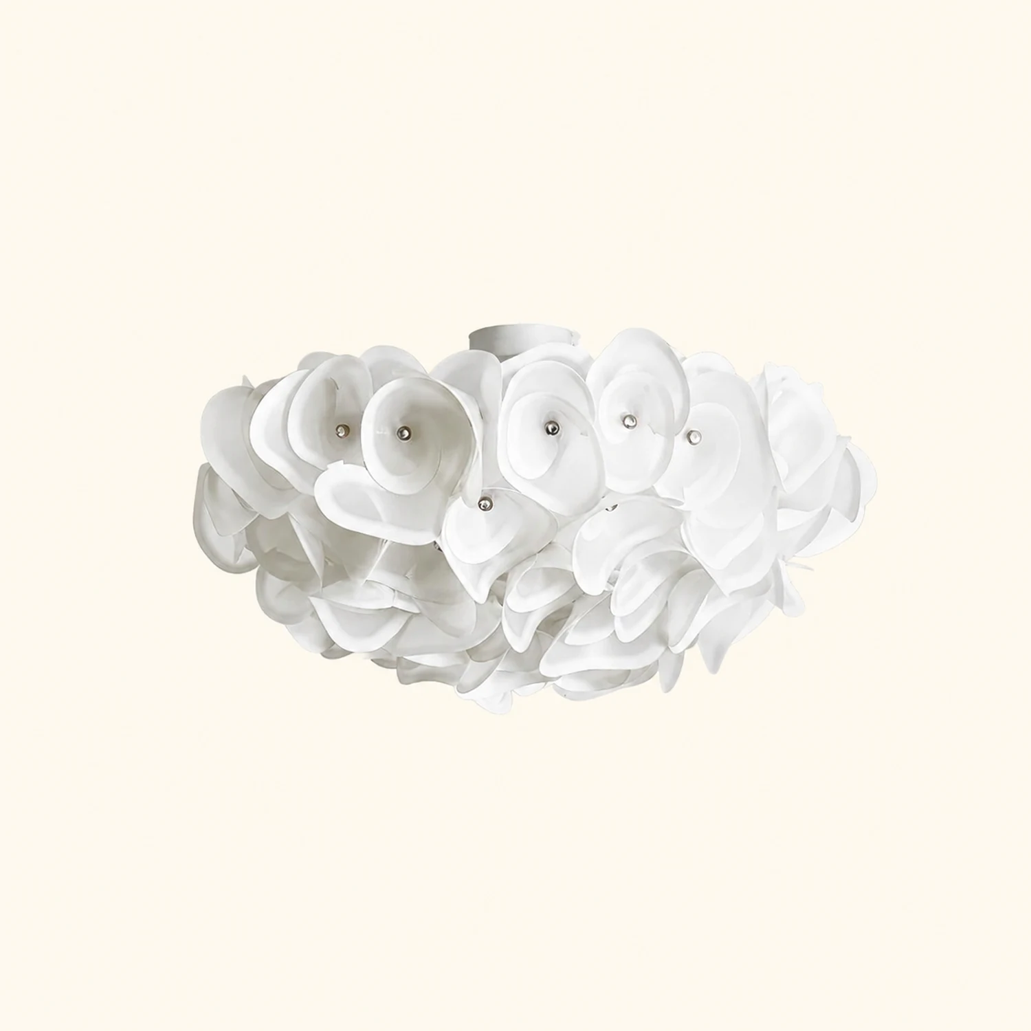 White Hydrangea Ceiling Lamp - Lumpaz