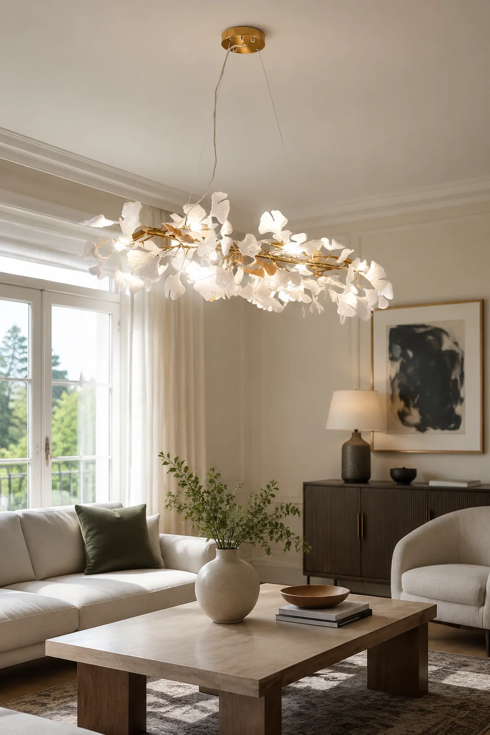 Gingko Chandelier M - Lumpaz