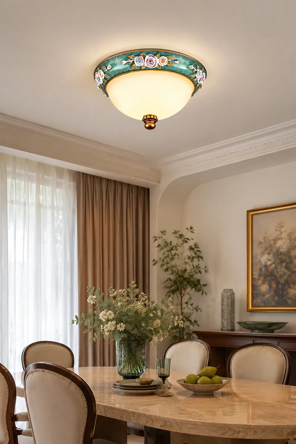Pastoral Bowl Ceiling Light - Lumpaz