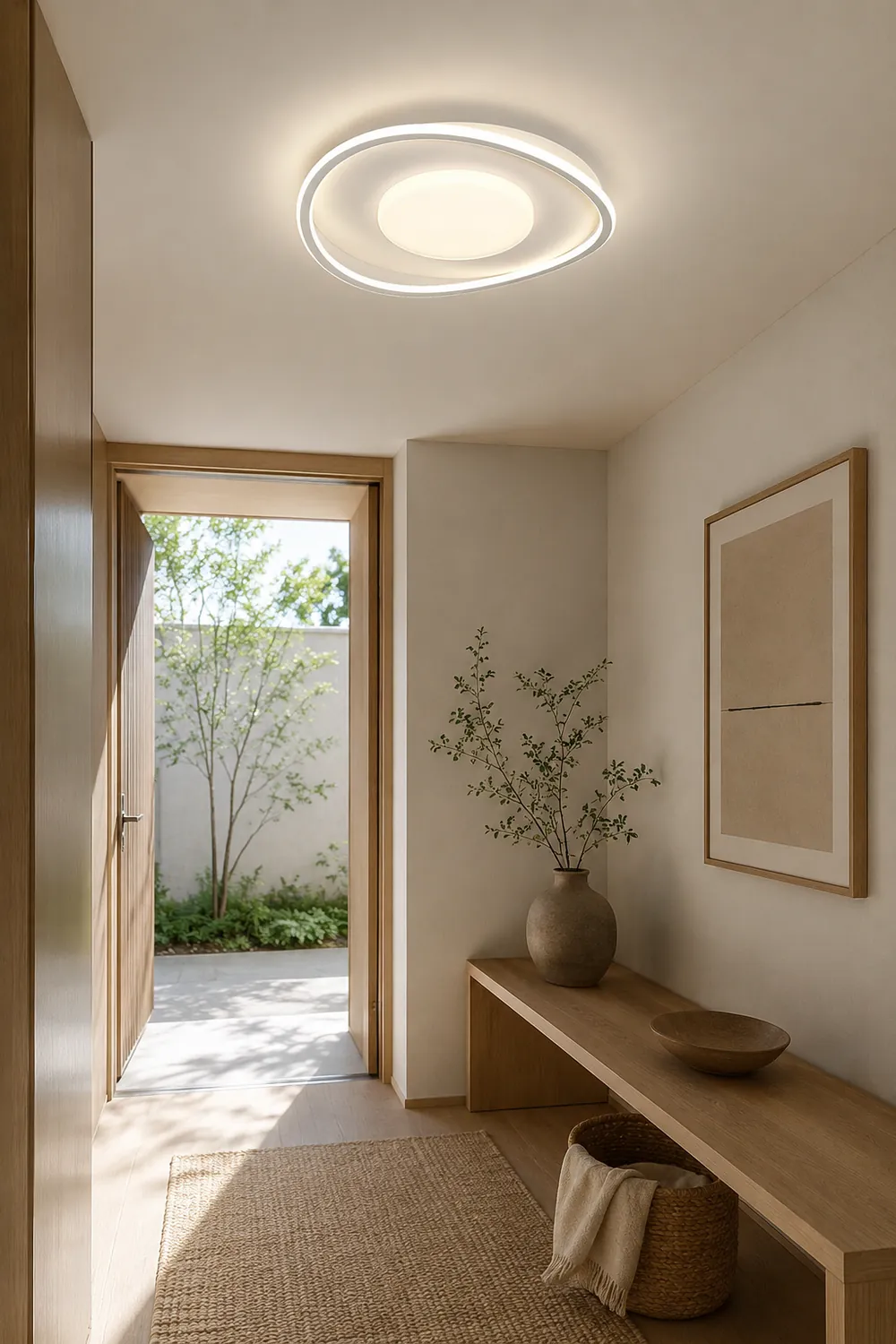 Minimalist Geometry LED Ceiling Light - Lumpaz
