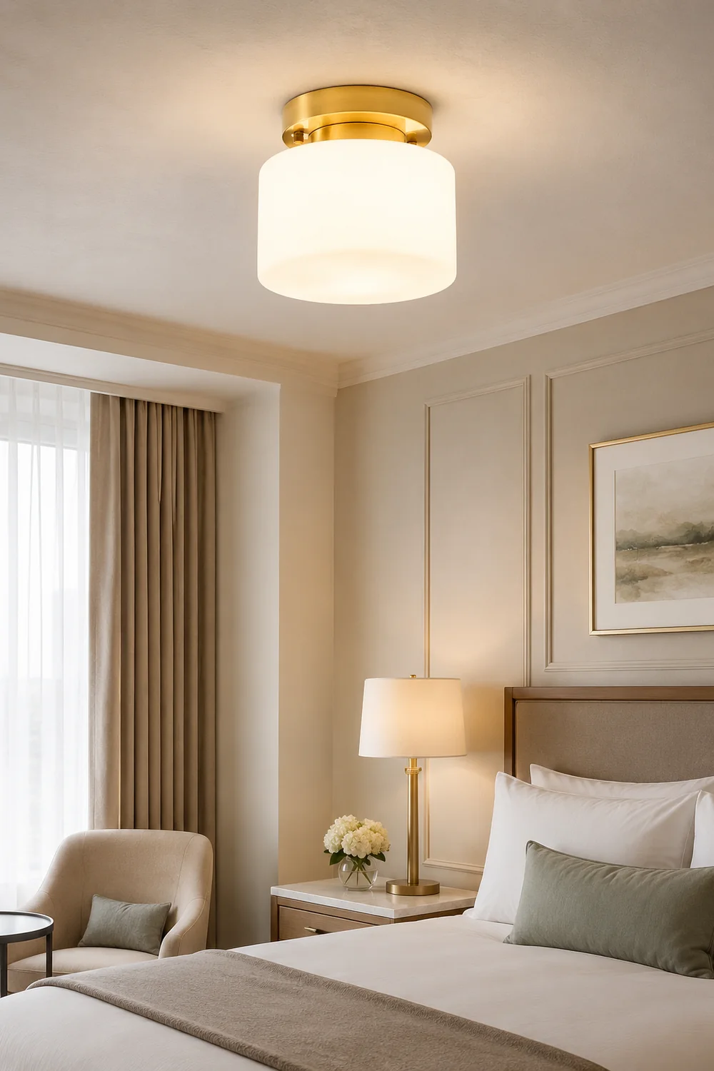 Clinio Flush Mount Ceiling Light - Lumpaz