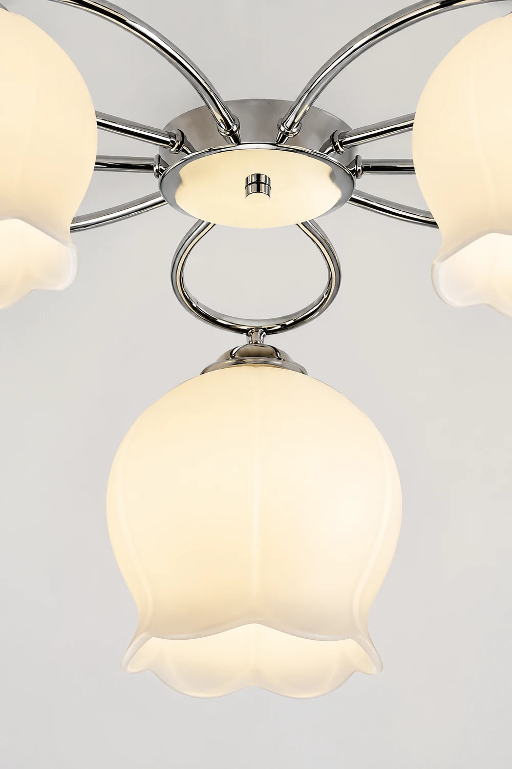 Floral Glass Ceiling Lamp - Lumpaz