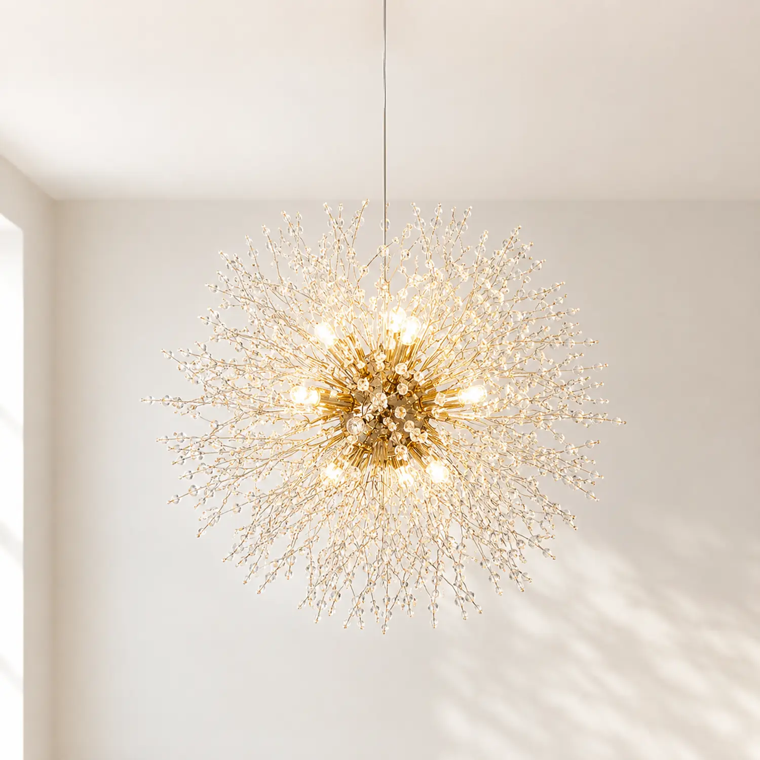 Crystal Dandelion Chandelier - Lumpaz
