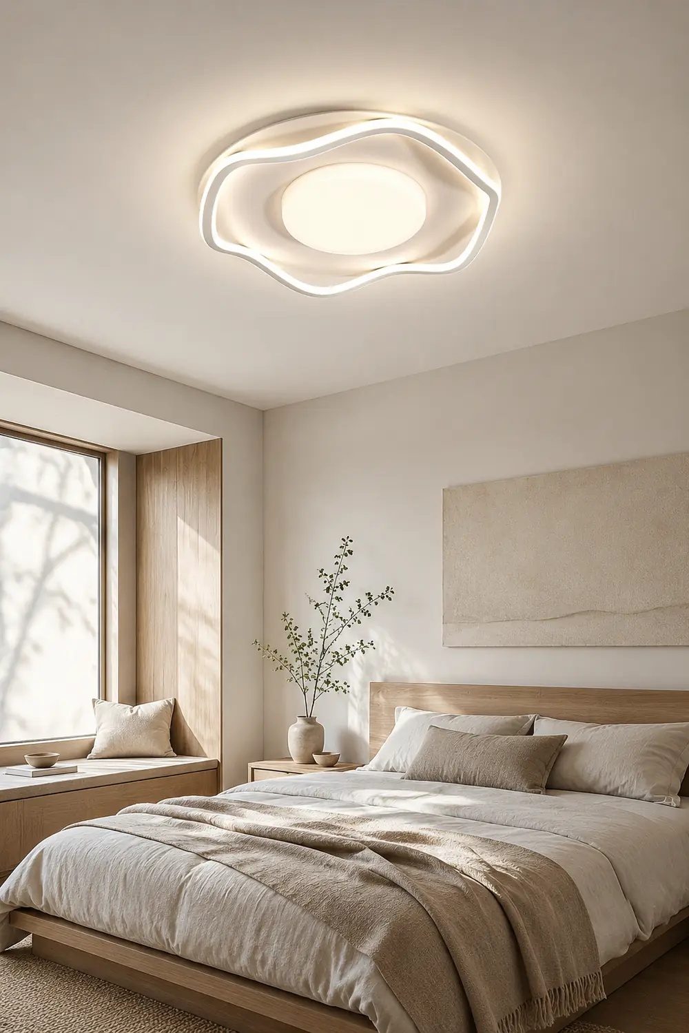 Minimalist Cloud Shape Ceiling Lamp - Lumpaz