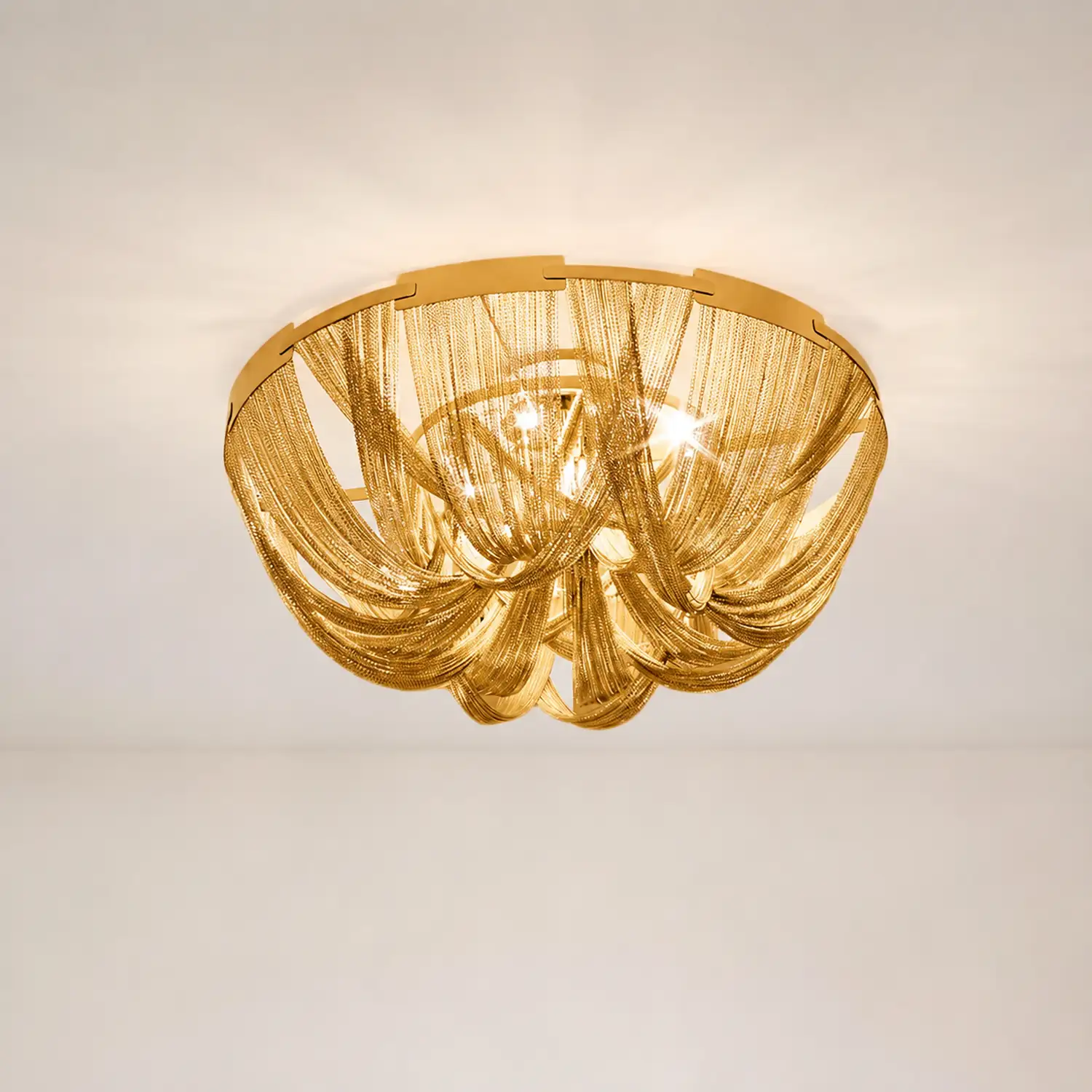 Tassel Aluminum Chain Ceiling Light - Lumpaz