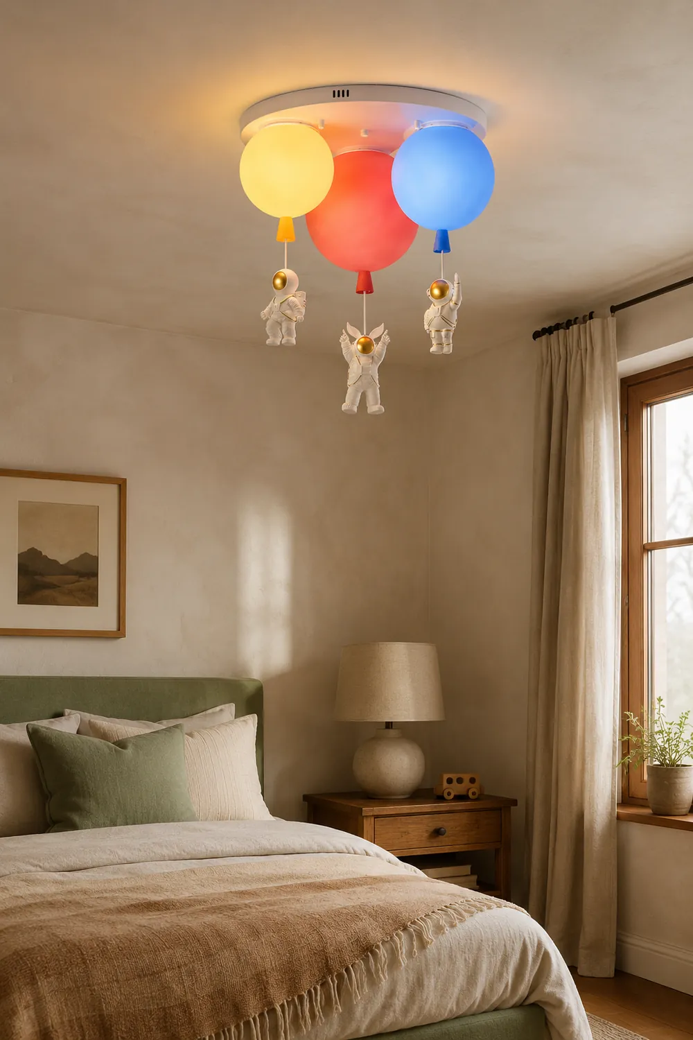 Frosted Balloon Combination Ceiling Lamp - Lumpaz