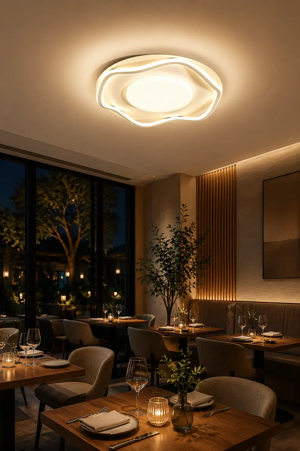 Minimalist Cloud Shape Ceiling Lamp - Lumpaz