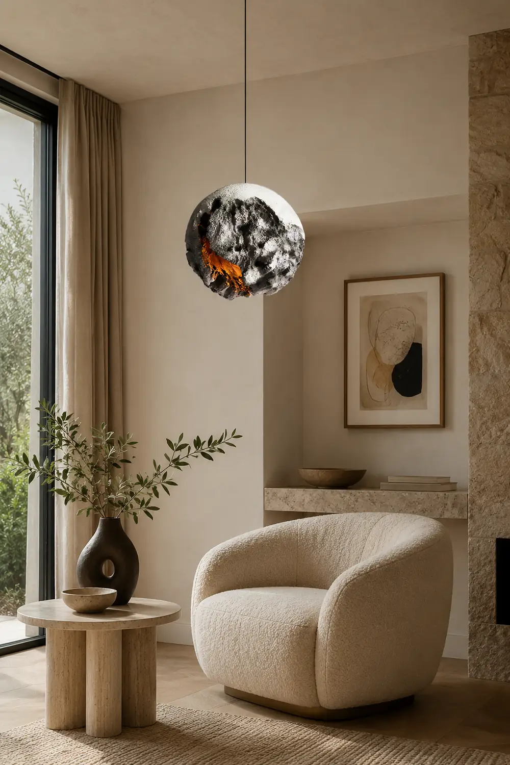 Irregular Planet Pendant Lamp - Lumpaz