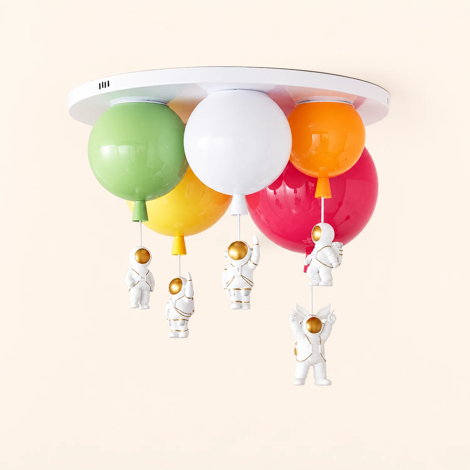 Astronaut Glossy Balloon Ceiling Lamp - Lumpaz