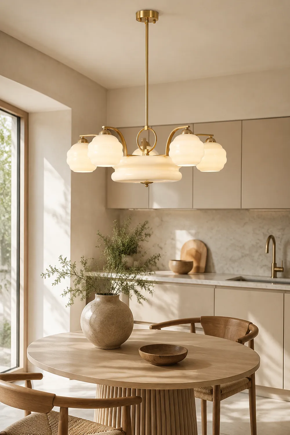 Art Deco Vintage Chandelier - Lumpaz