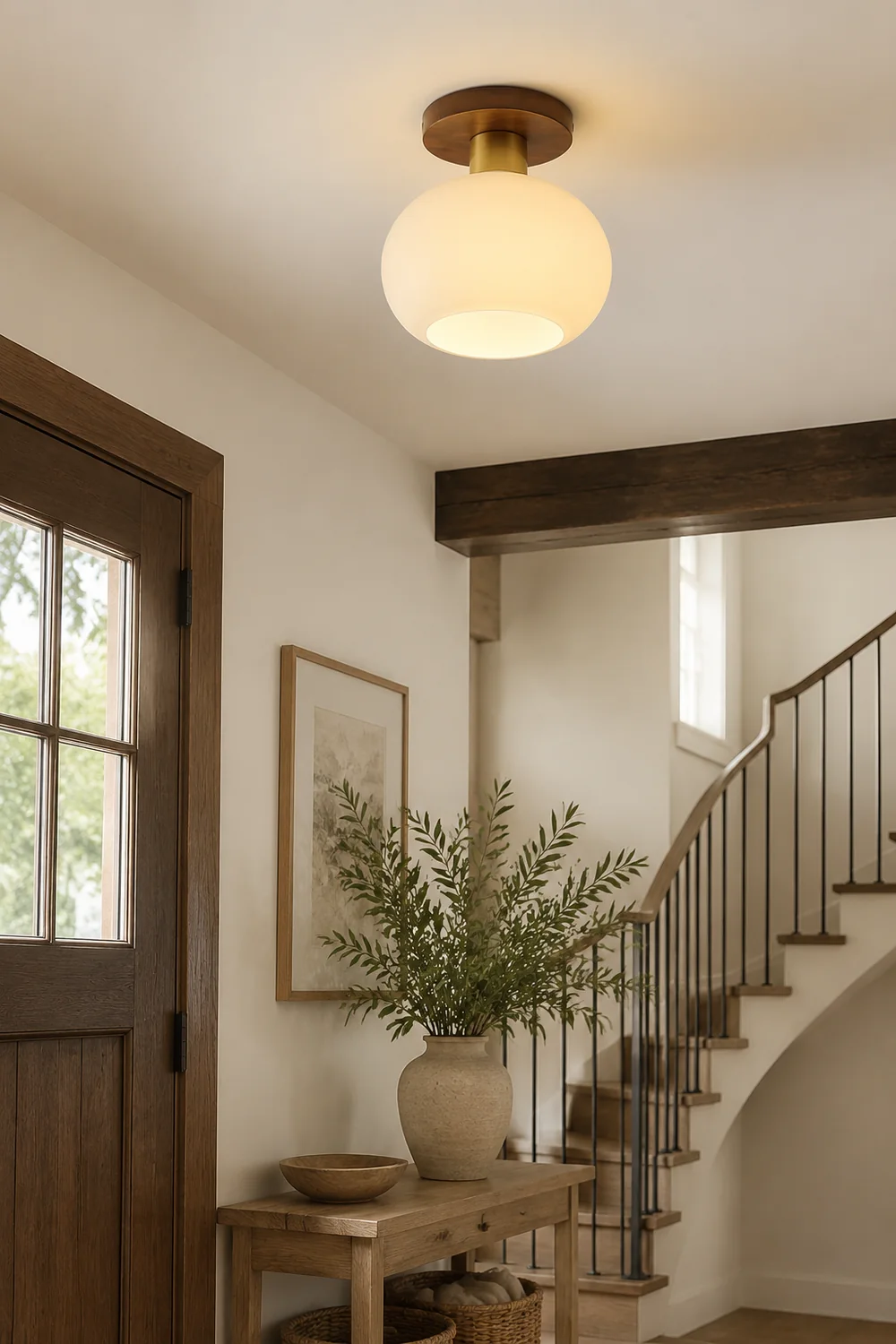 White Shell Ceiling Lamp - Lumpaz