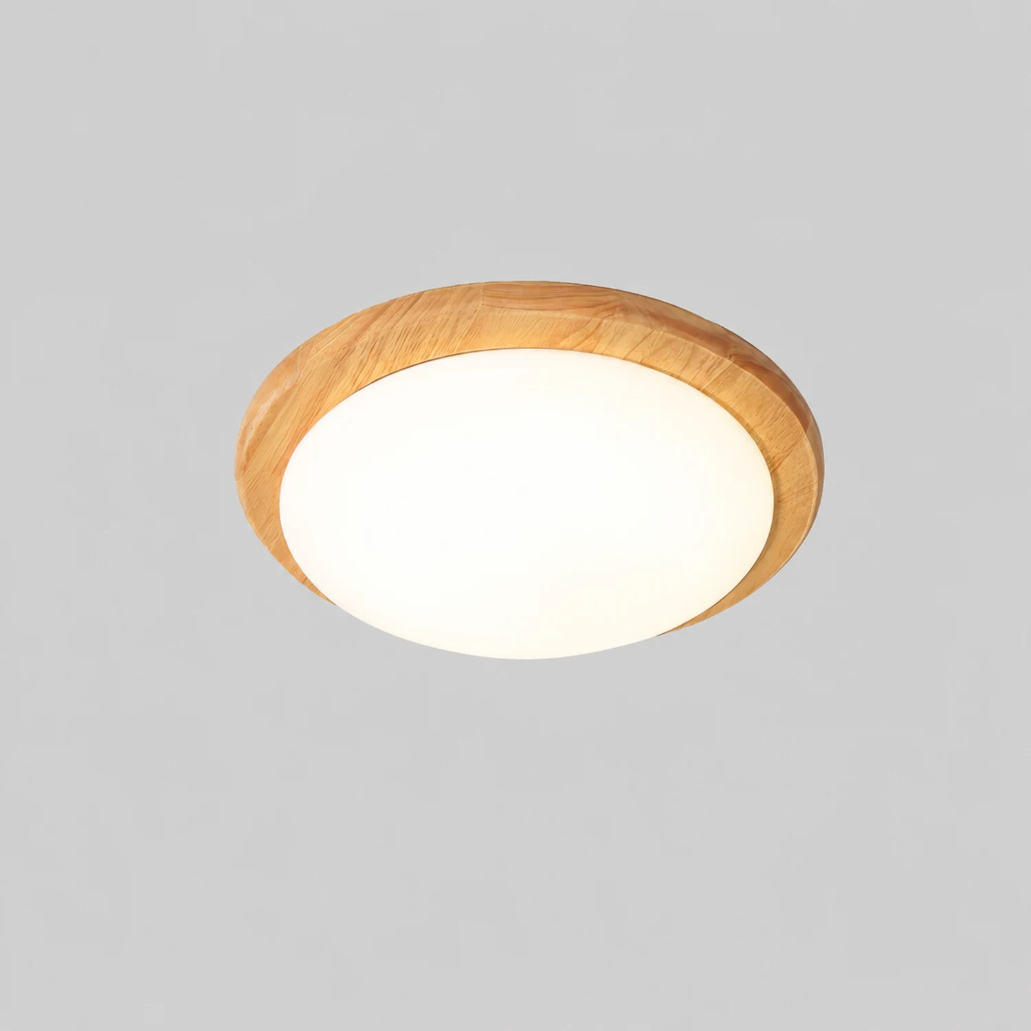 Drum Wood Ceiling Lamp - Lumpaz