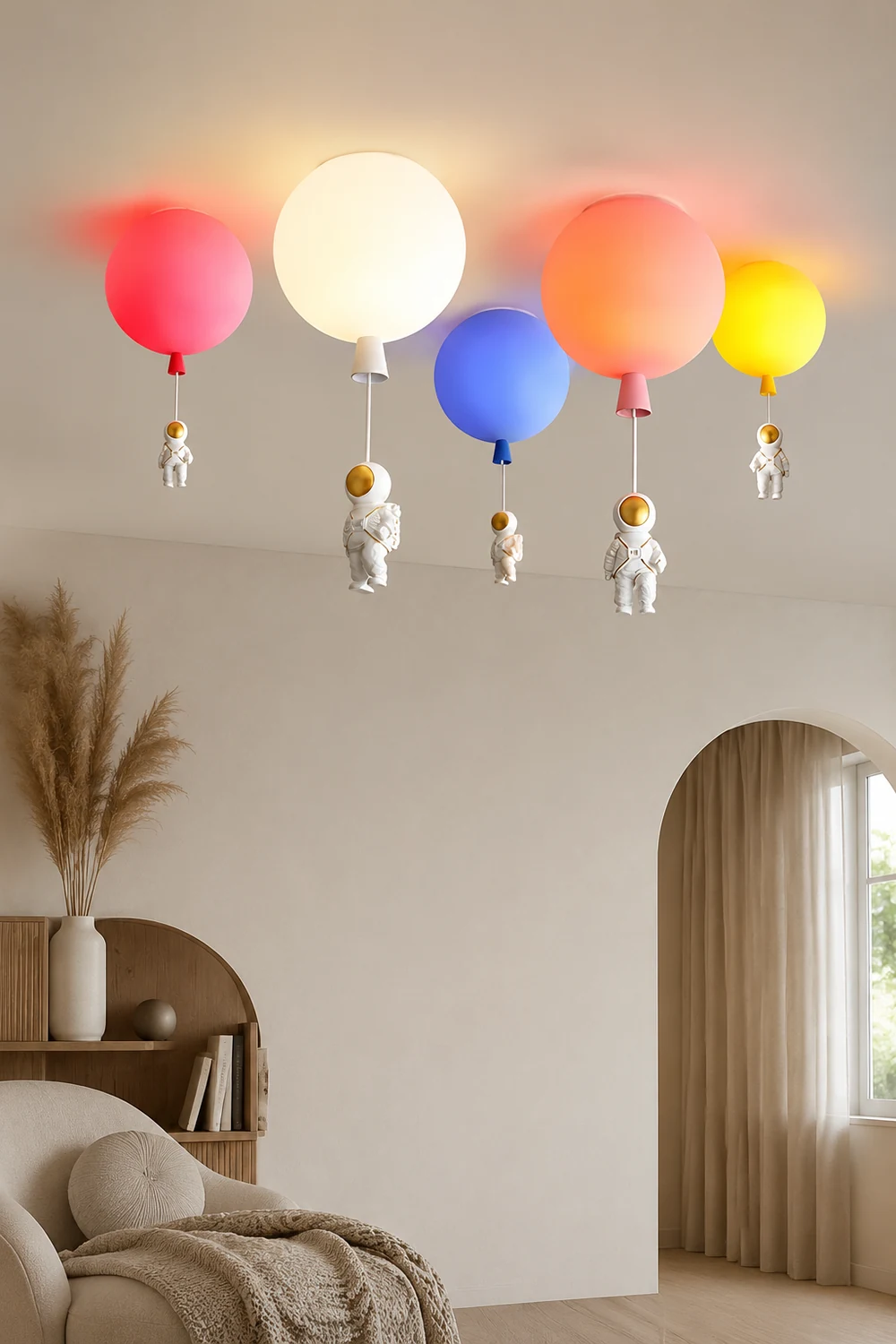 Balloon Glossy Ceiling Light - Lumpaz