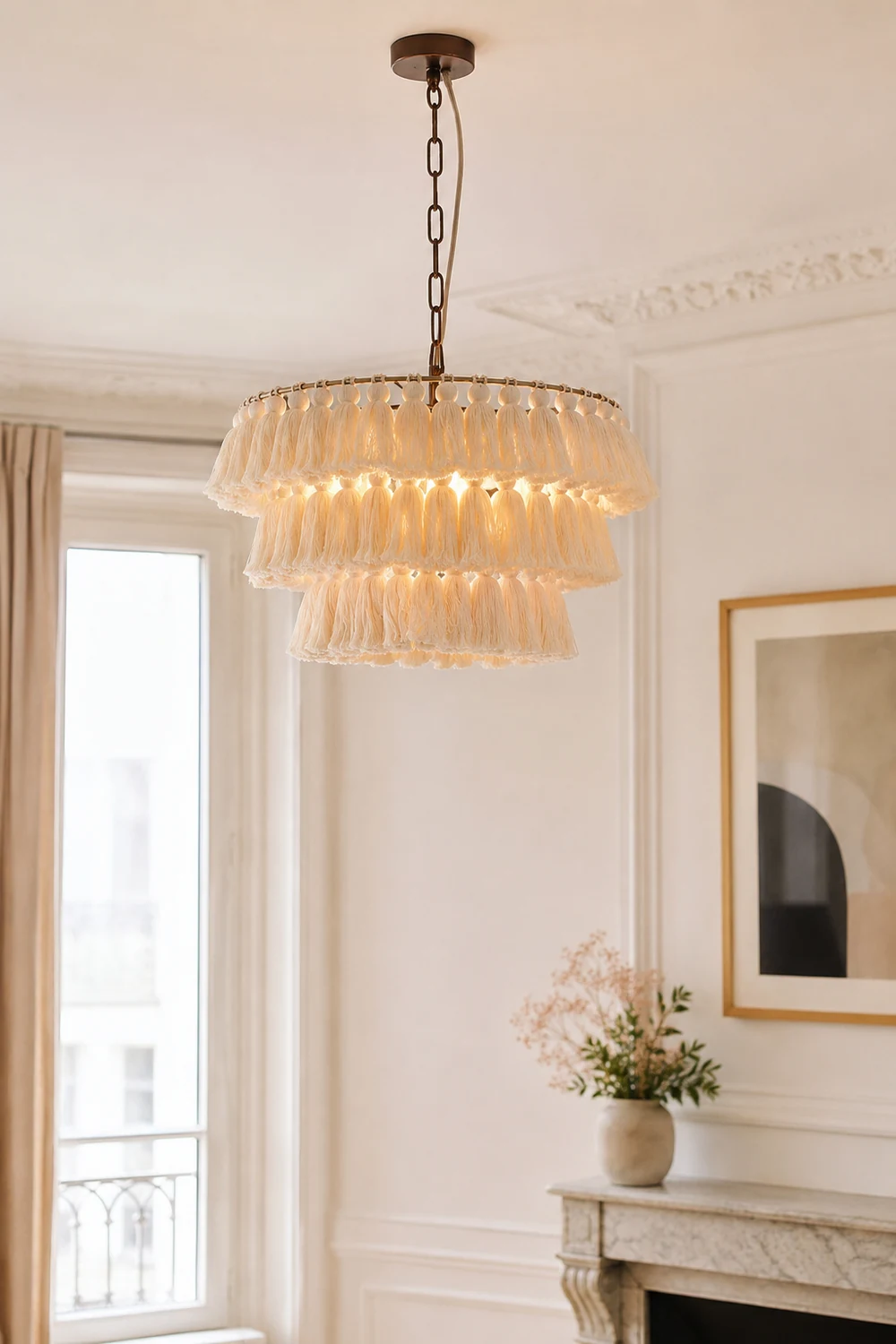 Fela Tassel Chandelier - Lumpaz