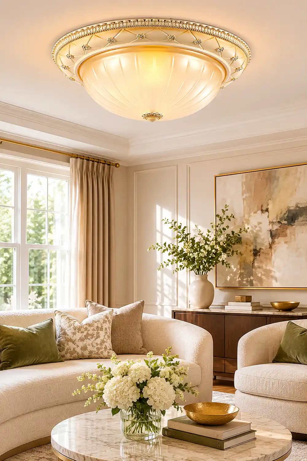 Essentials Flush Ceiling Light - Lumpaz