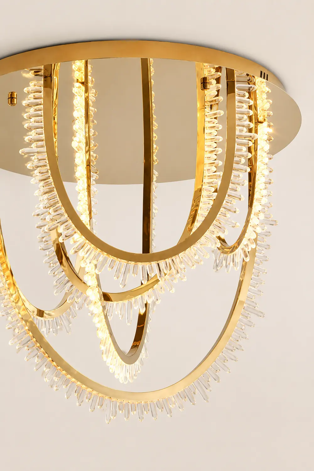 Crystal Corde Ceiling Light - Lumpaz