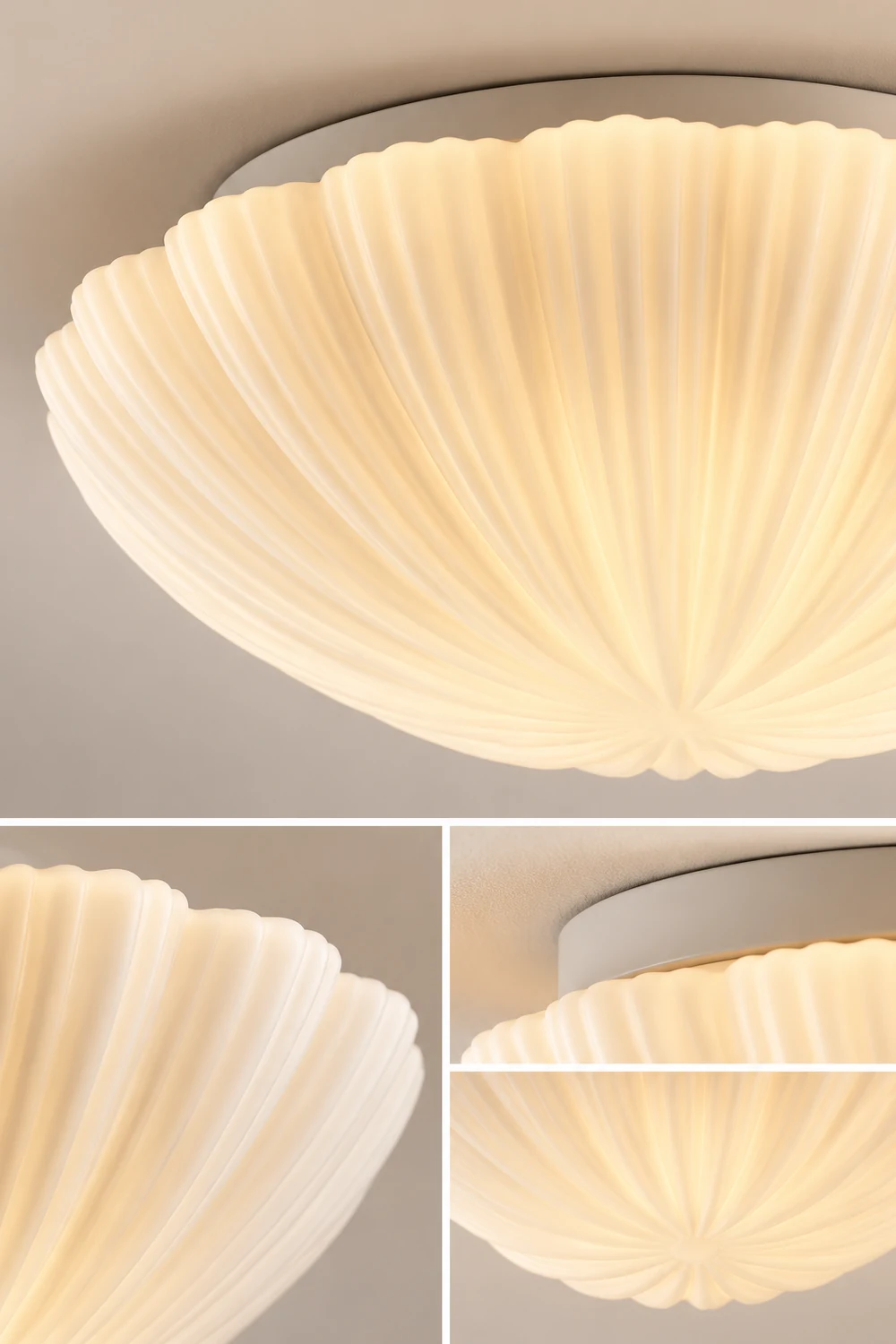 Devan Seashell Ceiling Lamp - Lumpaz