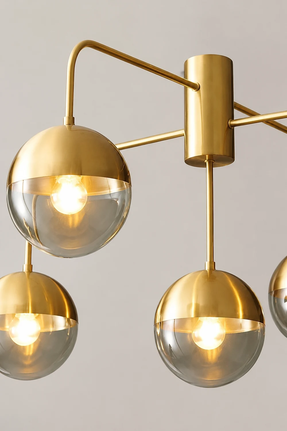Brass Globulars Ceiling Lamp - Lumpaz